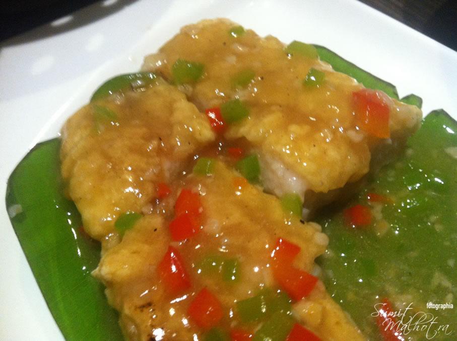 Stir Fried Fish with Lemon Butter & Garlic @ Soy Khan Market