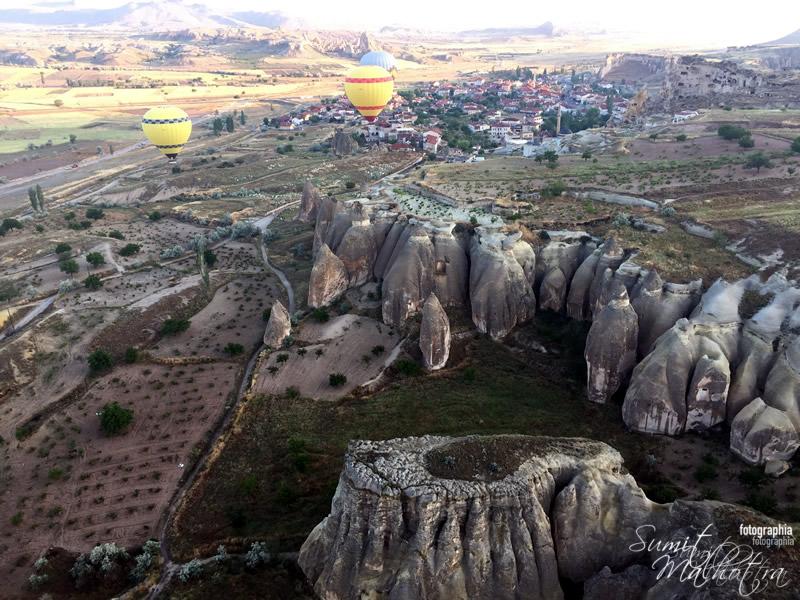Amazing landscapes of cappadocia