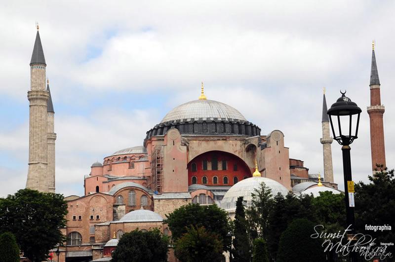 Hagia Sophia, Istanbul. A church that was a mosque and now a museum