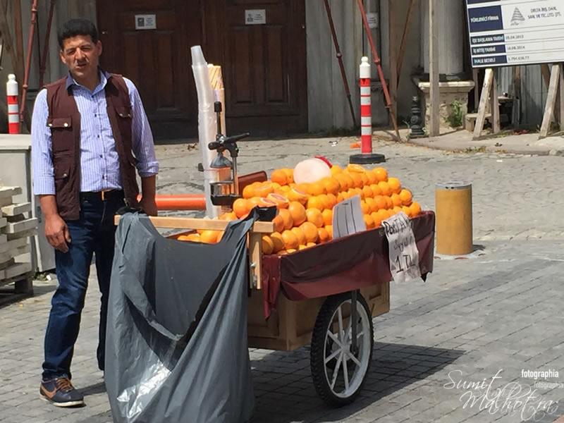 Street Vendor, Istanbul