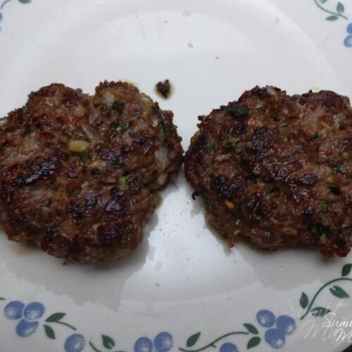 Mutton Burger Patty Recipe, Easy Mutton Burger Patty Recipe