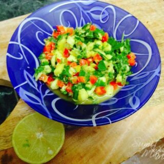 Mix well & serve spicy fresh mango salsa. Mango salsa recipe