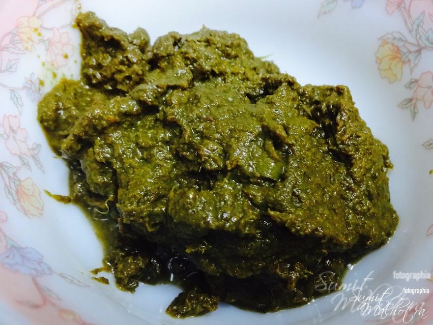 Goan cafreal paste for curries