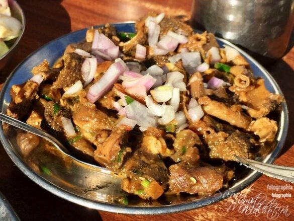 Bhutwa at sangam restaurant