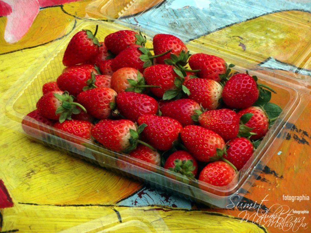 Ripened Strawberries