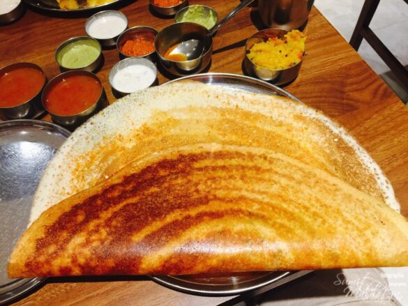 Podi Ghee Roast Masala Dosa at Sagar Ratna Sarojini Nagar