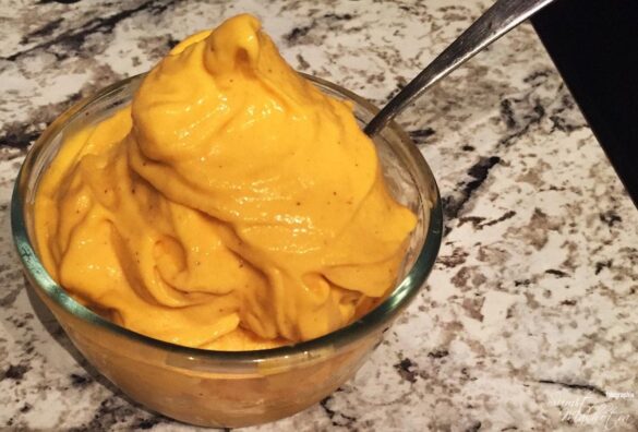 Homemade Mango Ice Cream Recipe