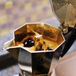 Cinnamon Coffee in Moka Pot - Black Coffee with Cinnamon