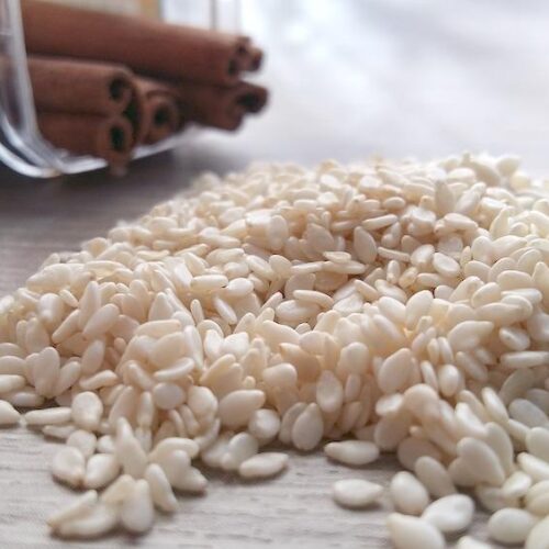 Hulled Sesame Seeds | White Raw Sesame Seed in Bulk