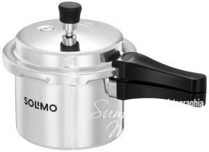 Amazon brand - solimo aluminium outer lid pressure cooker 3 l