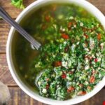 Chimichurri recipe, make chimi dip at home, chimichurri sauce recipe