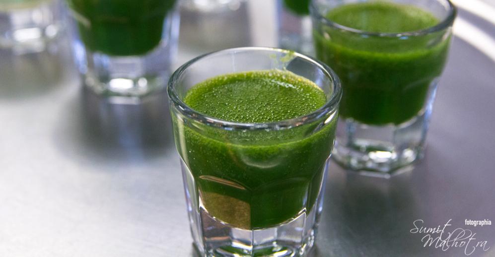Detoxifying Green Shot Recipe