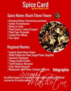 Spice card - patthar ke phool | kalpasi | black stone flower | dagad phool