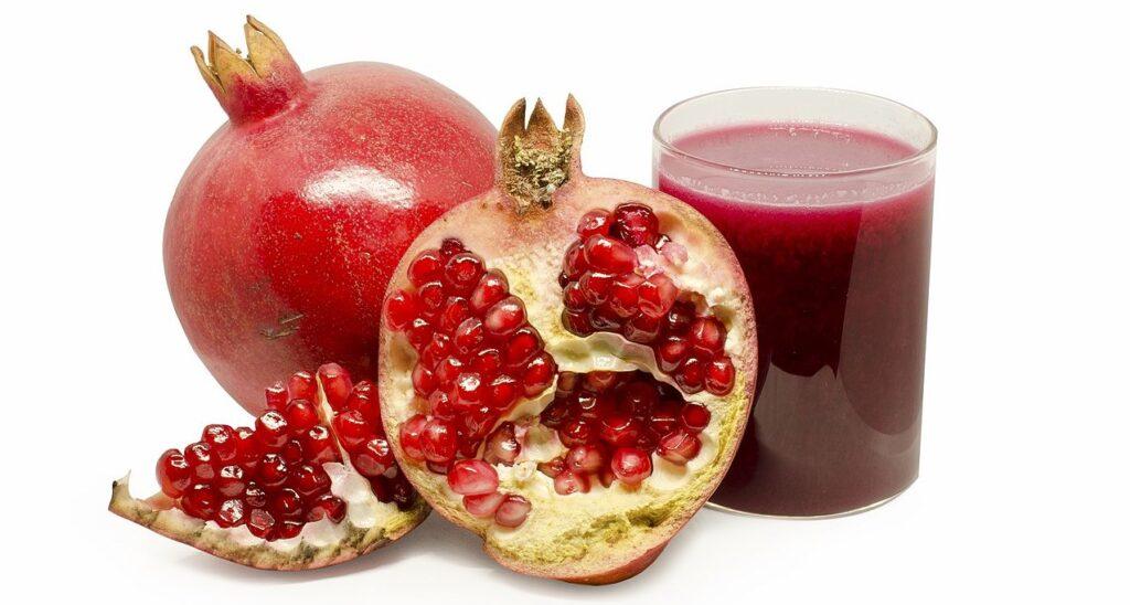 Pomegranate & pomegranate juice