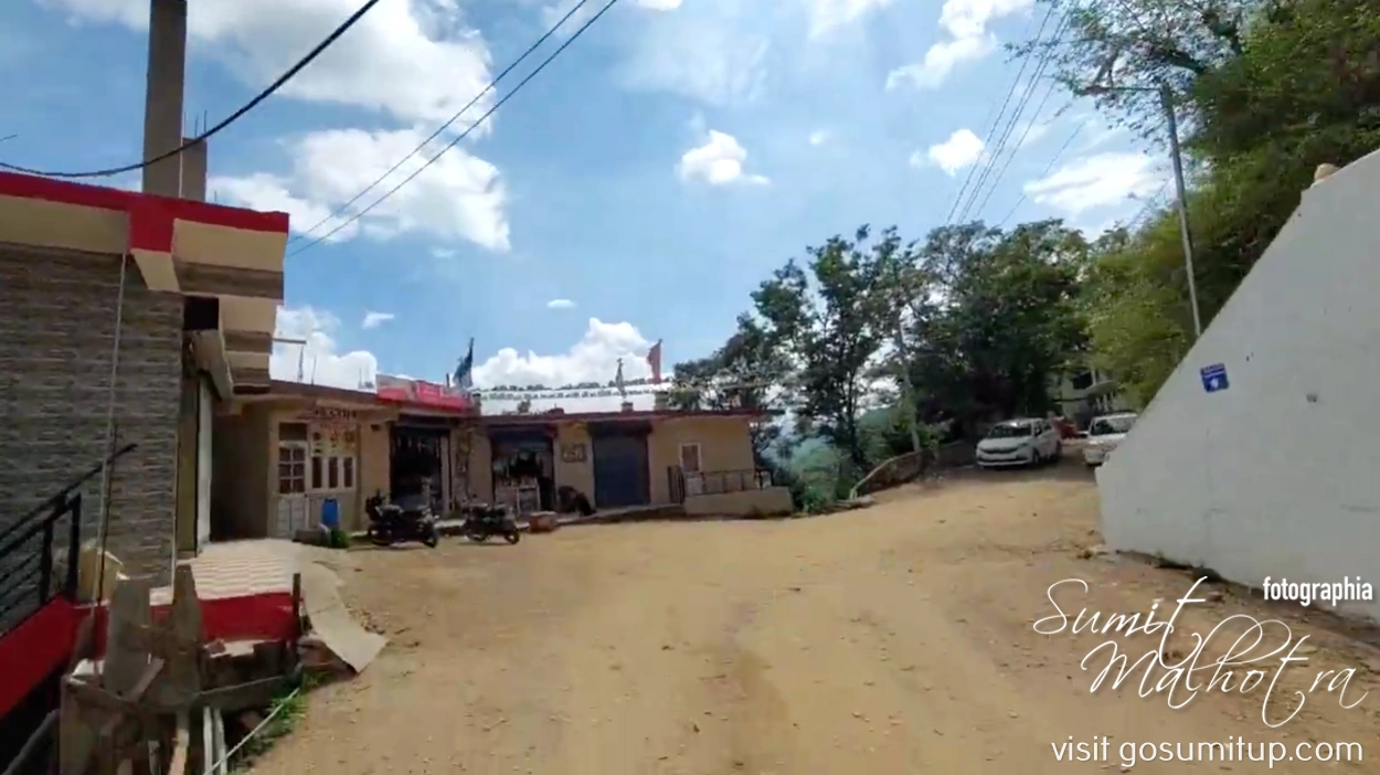 Compound Outside the Menri Monastery with Tsering Cafe