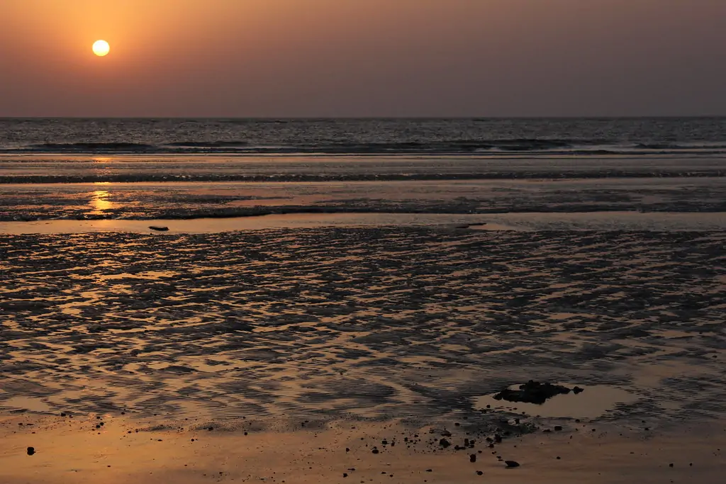 Sunset at Surat. Diamond City Surat