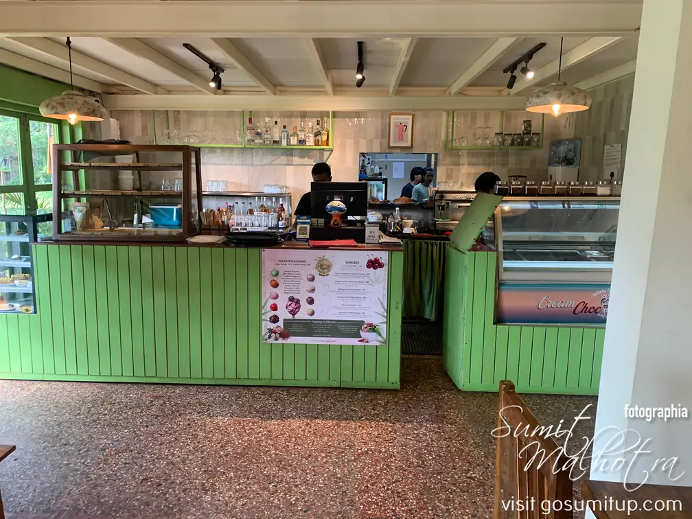 The operational area at baba au rhum morjim