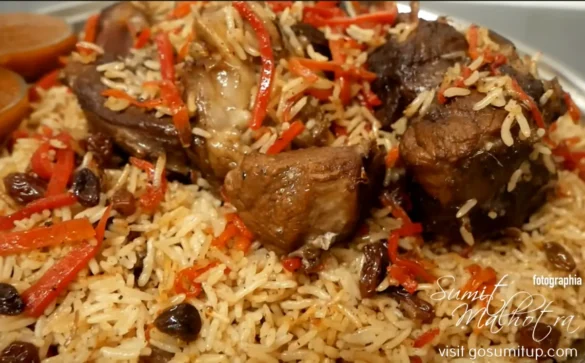 Afghani kabuli pulao