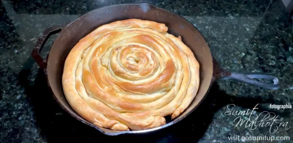 Byrek - done & ready to eat