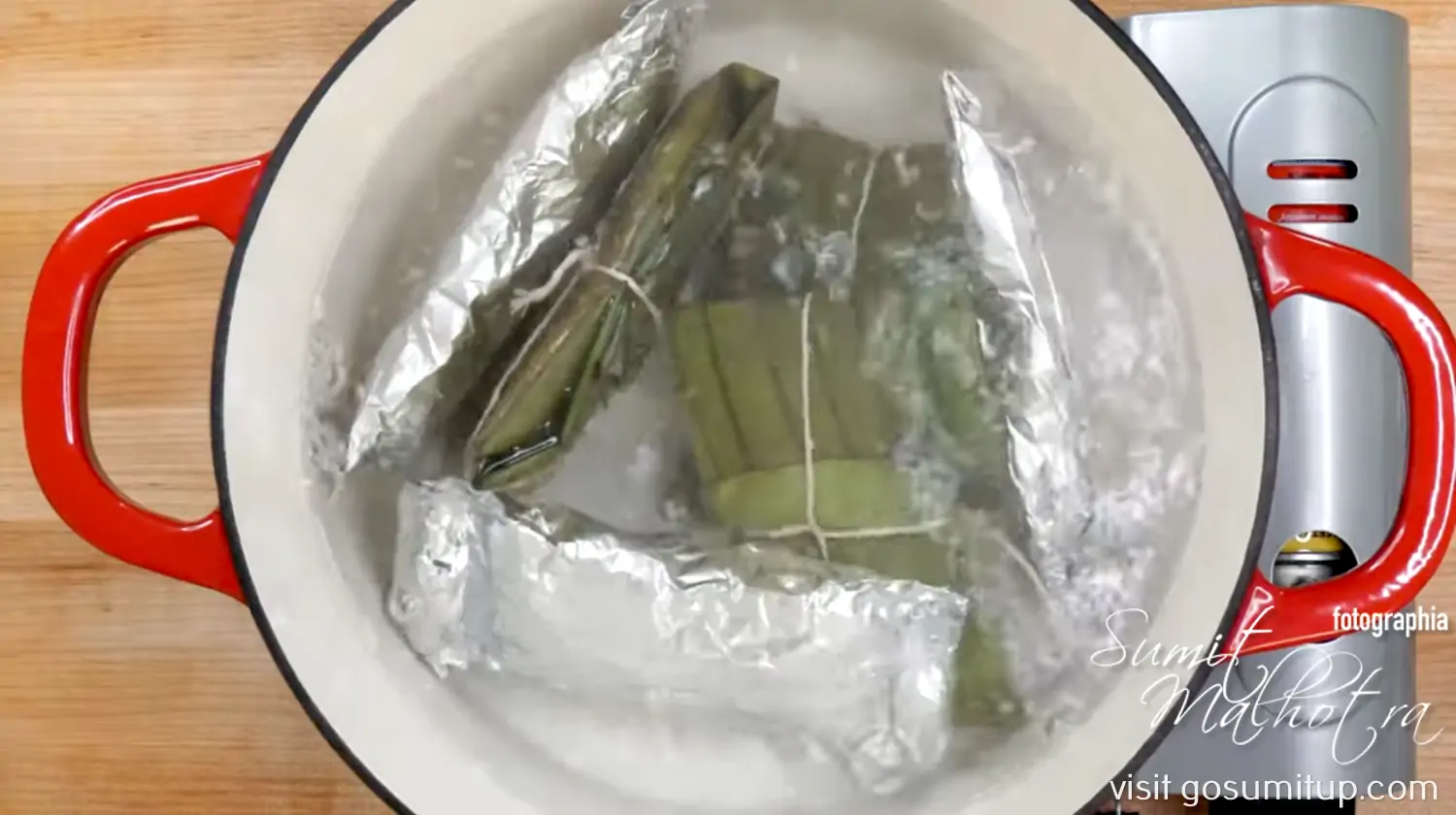 Ducana being steamed