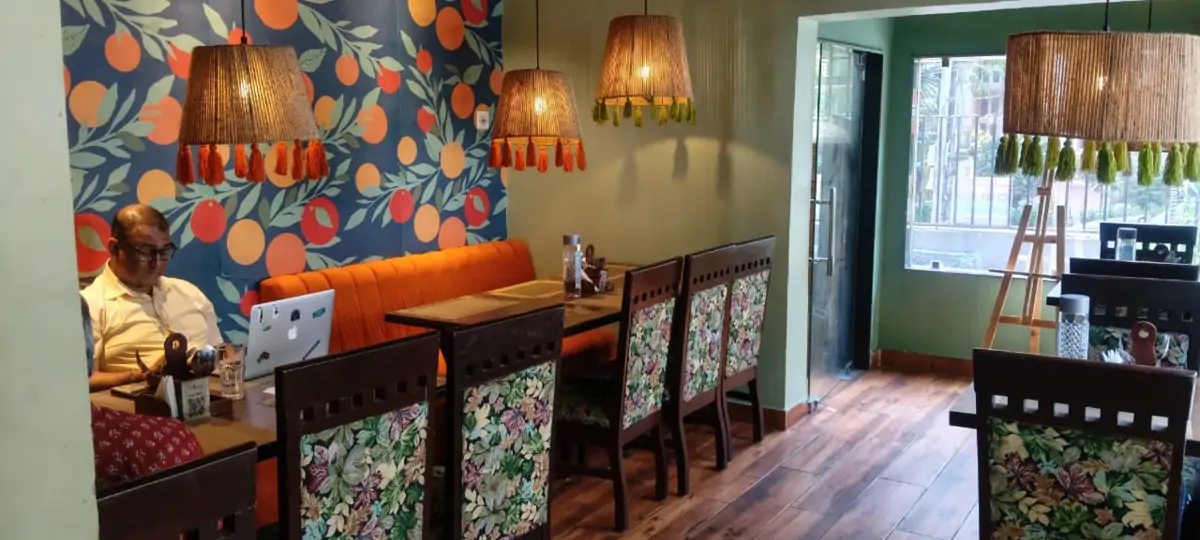 Guest seating - the tangerine kitchens