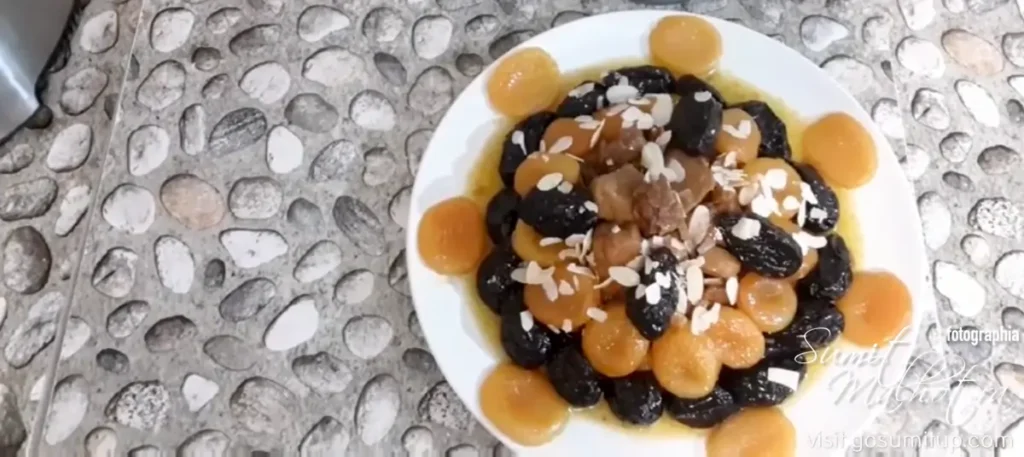 Tajine lham lahlou - ready