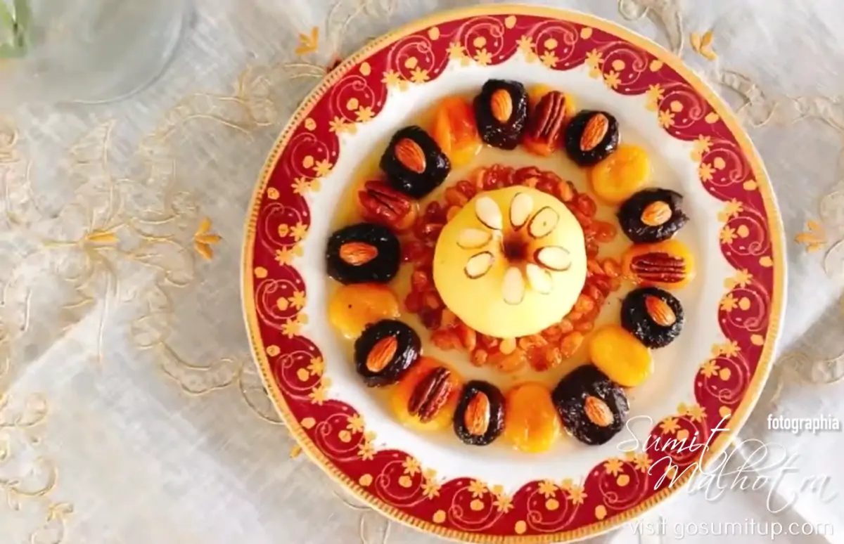 Tajine lham lahlou without meat Tajine lham lahlou without meat