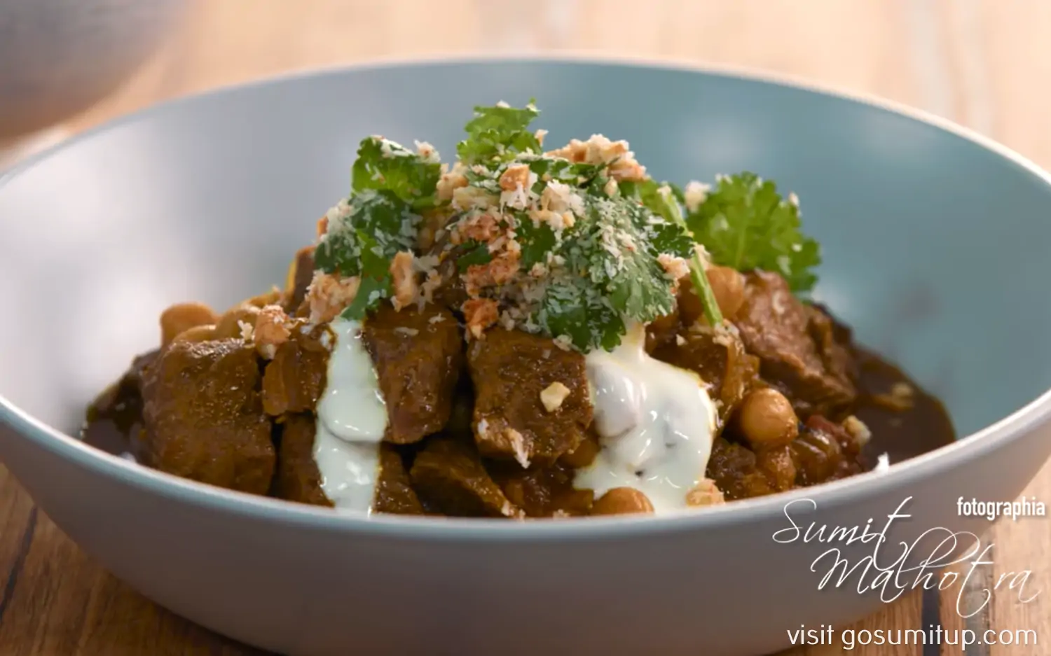 Australian kangaroo korma with chickpeas Australian kangaroo korma with chickpeas