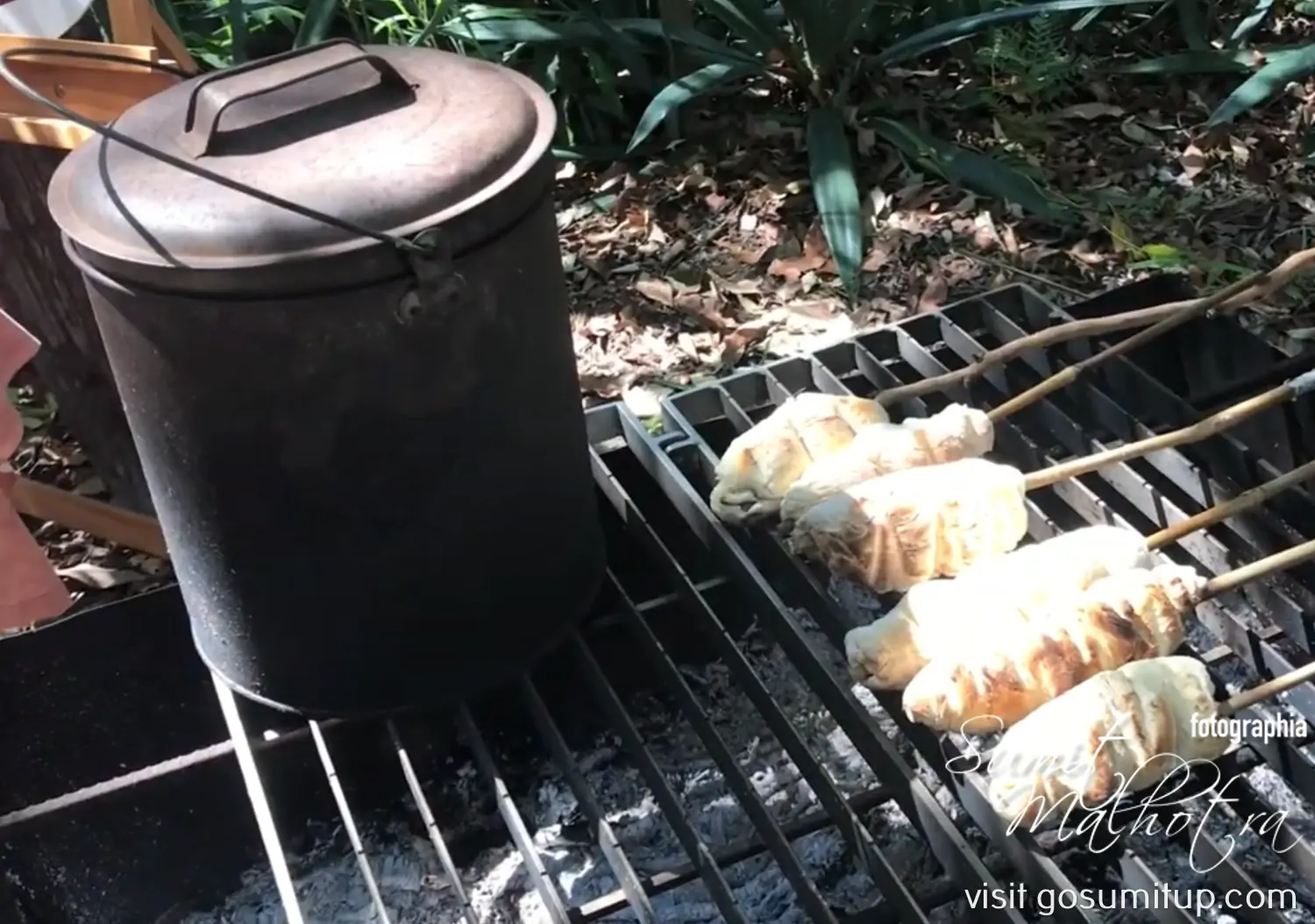 Billy Tea & Damper on the Grill - Billy Tea & Damper on the Grill - Mastering Bush Tucker