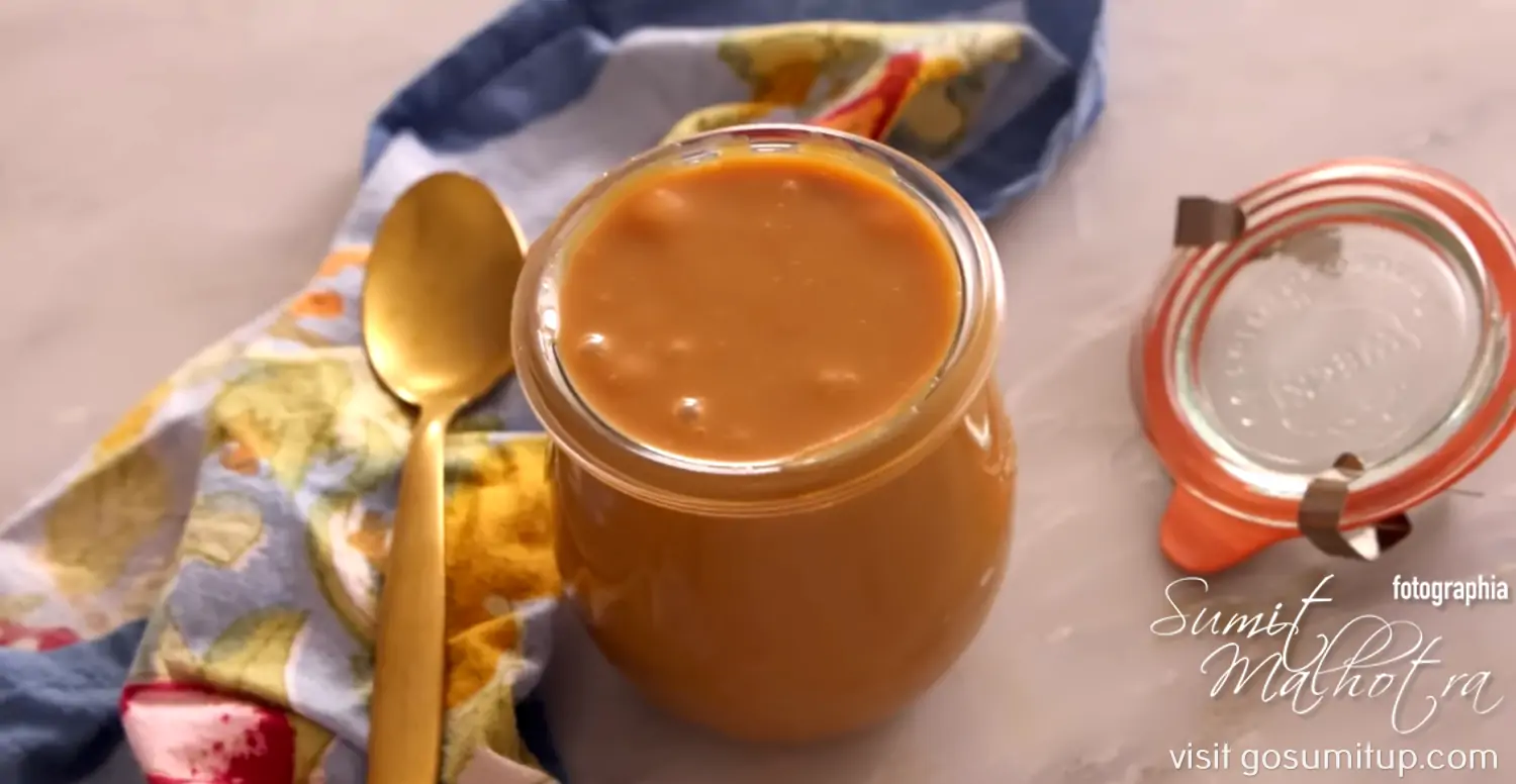 Dulce de leche - prepared