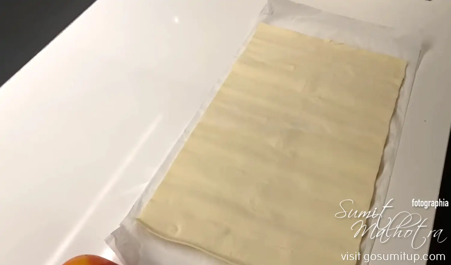 Flour sheet for viennese apfelstrudel Flour sheet for viennese apfelstrudel