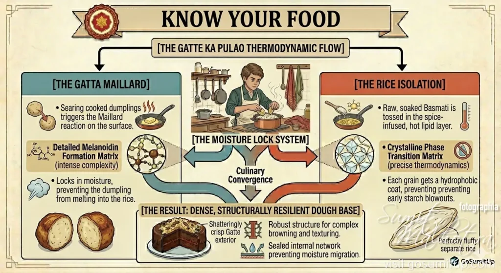 Gatte Ka Pulao Thermodynamic Flow