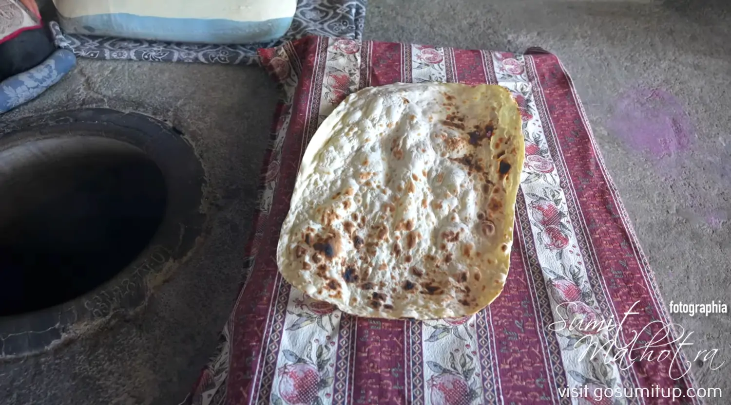 Lavash out of the oven