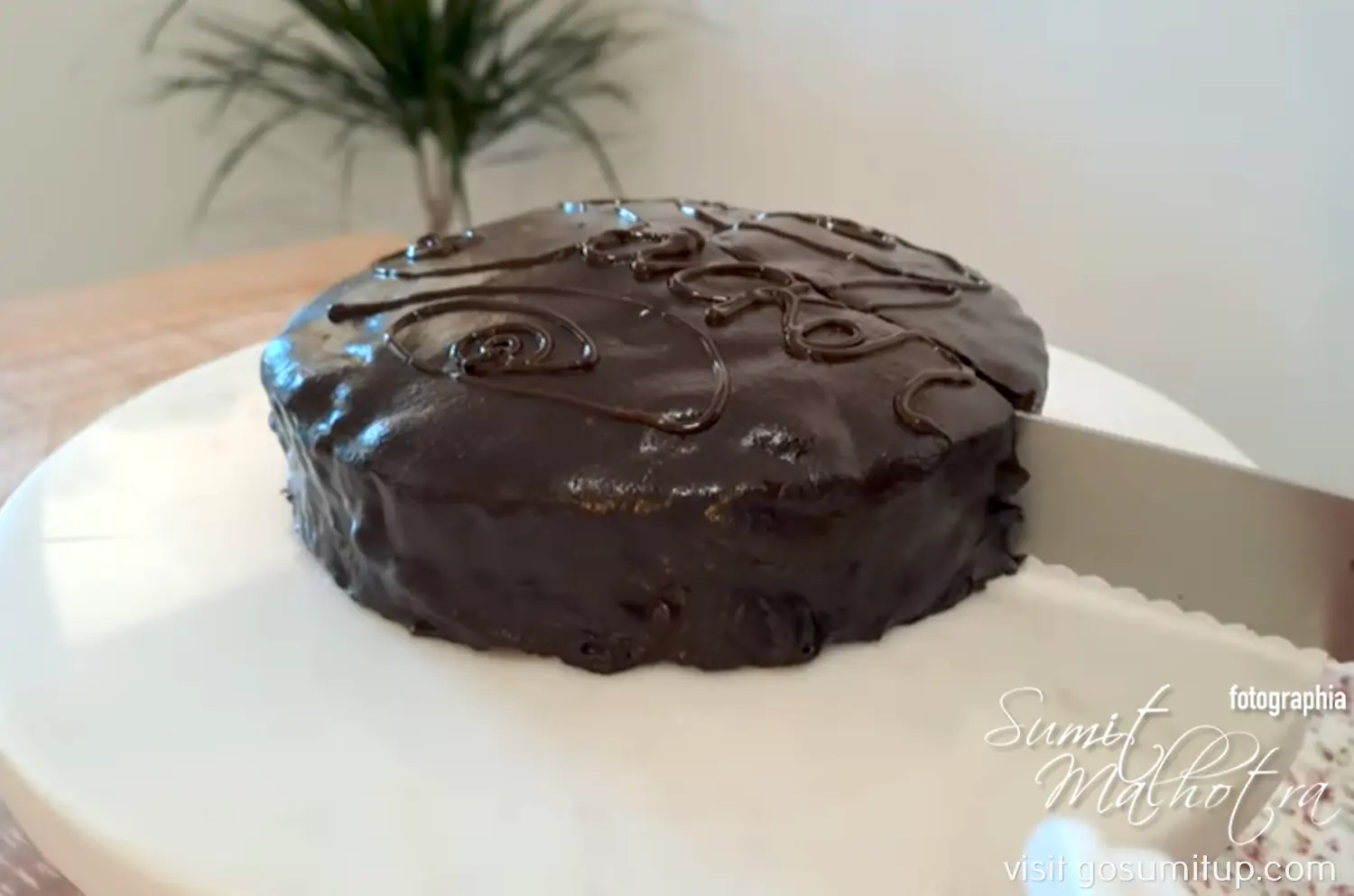 Sacher Torte Decorated