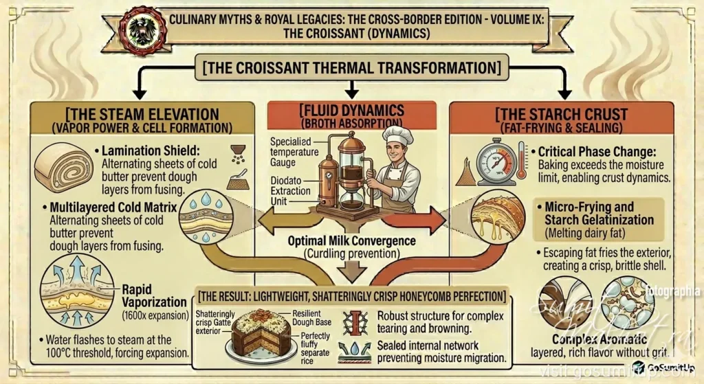 The croissant thermal transformation