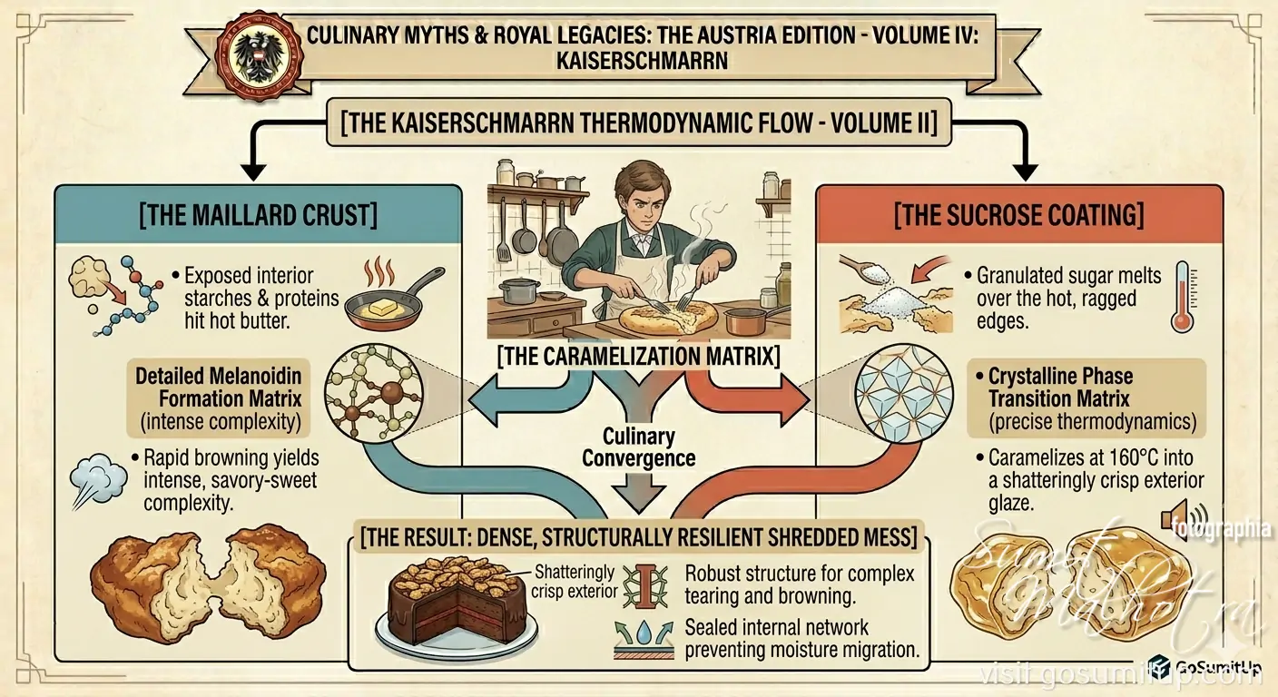 The kaiserschmarrn caramelization matrix