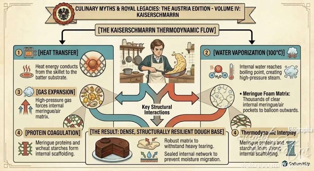 The kaiserschmarrn thermodynamic flow