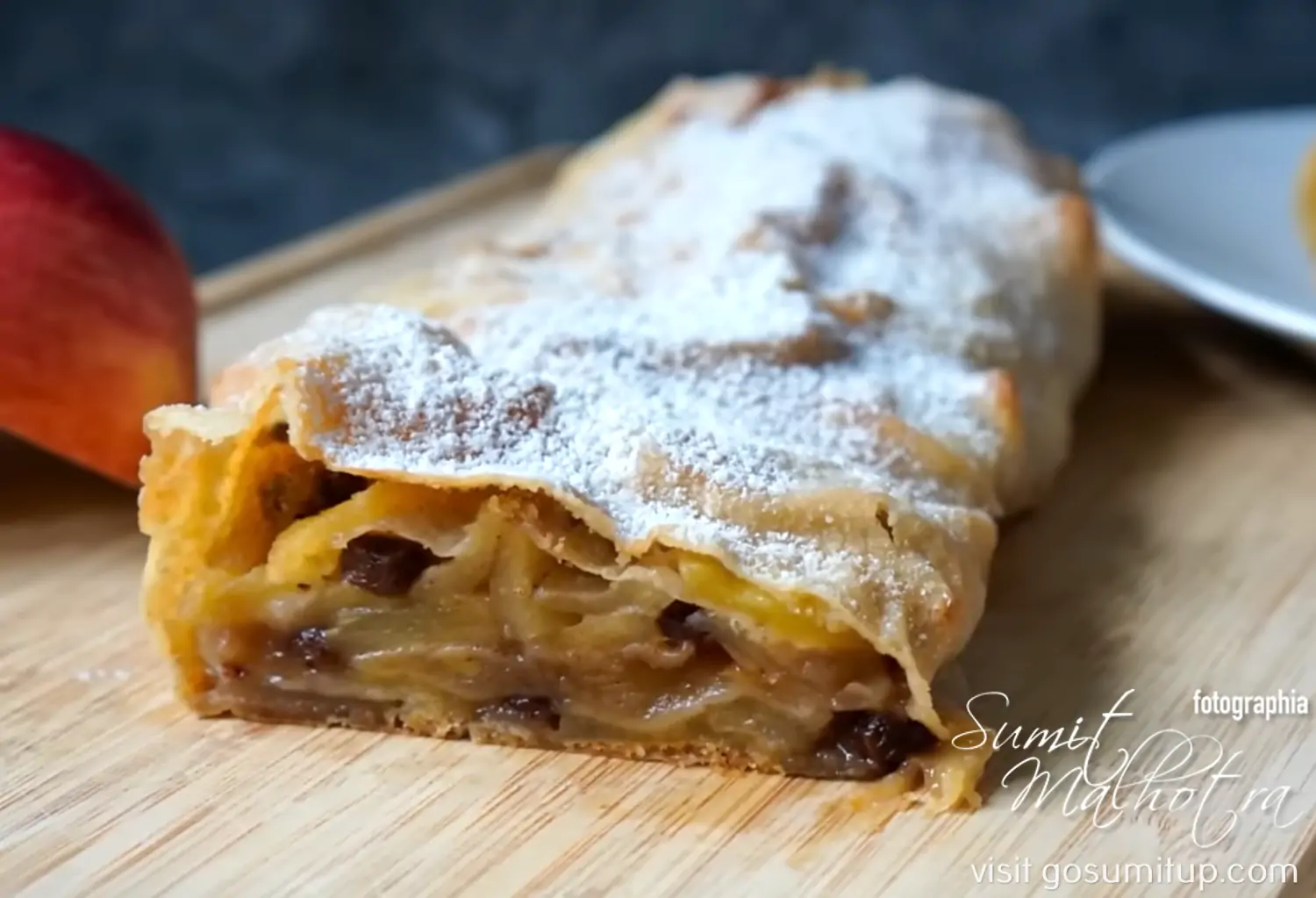 Viennese Apfelstrudel or Apple Strudel