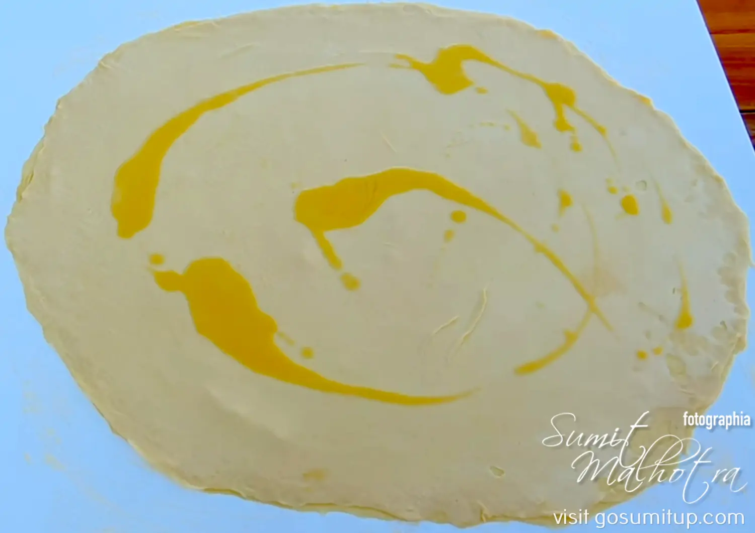 12 roll thin and layer with butter all the segments