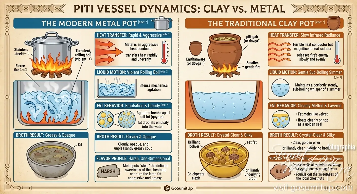 Piti dynamics - clay vs metal Piti dynamics - clay vs metal