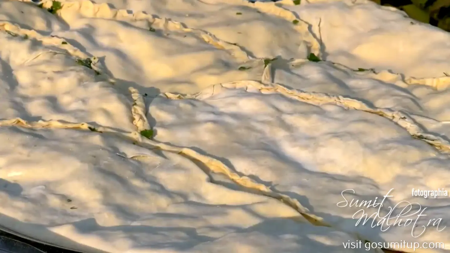 Qutab ready for the griddle Qutab ready for the griddle