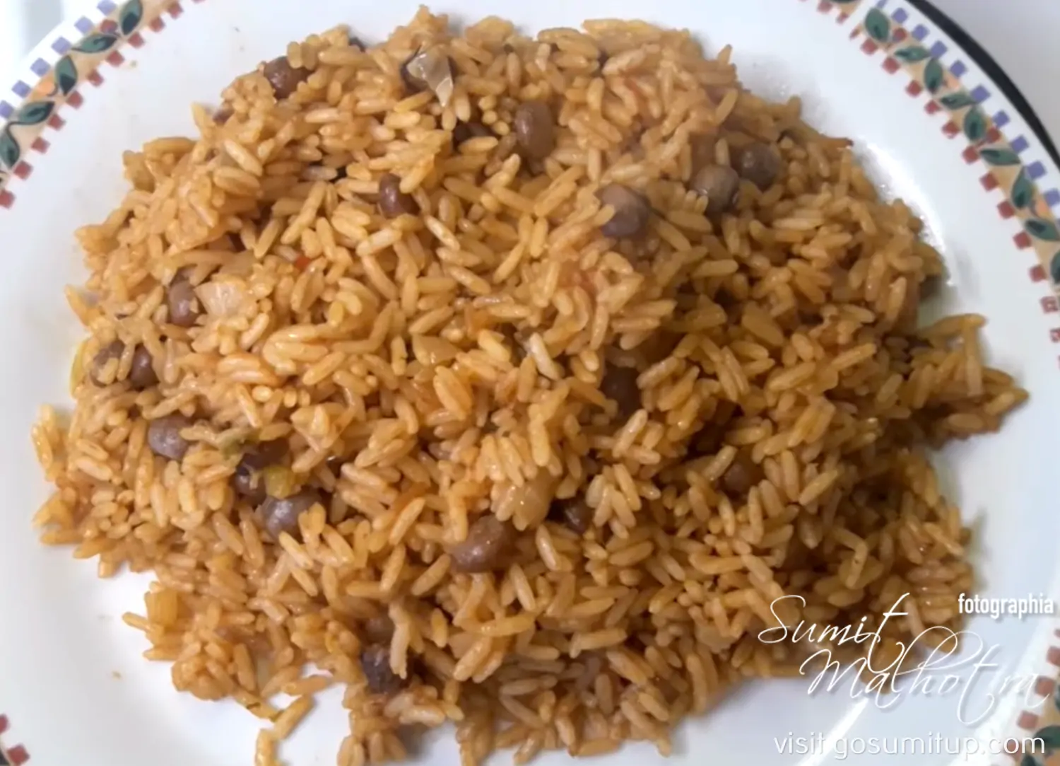Bahamian peas & rice