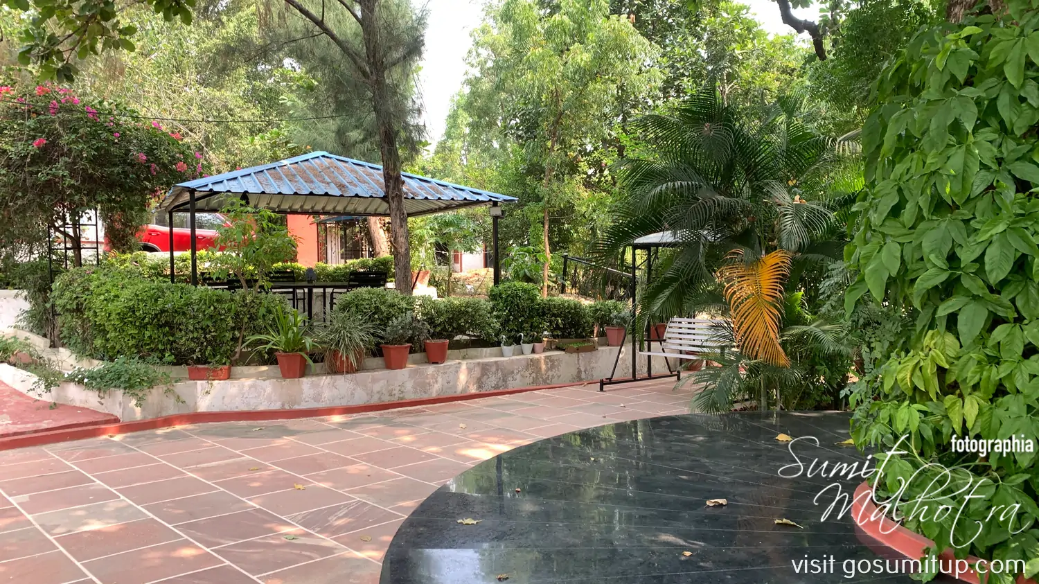 Green spaces at the swarn villa Green spaces at the swarn villa